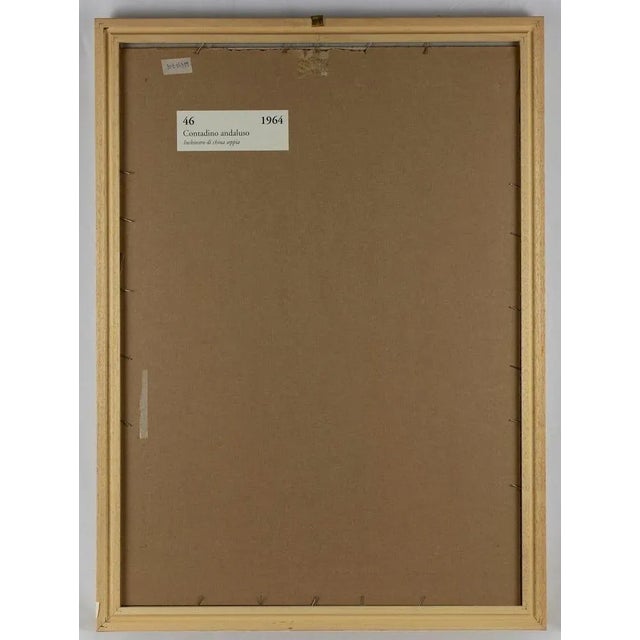 Andalusian Peasant is an original Contemporary artwork realized in 1964 by the italian artist Leo Guida (1992 - 2017)....