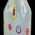 Mid-Century Modern Fratelli Toso Murano Vintage White Opalescent Flower Murrine Italian Art Glass Mid Century Decanter For Sale - Image 3 of 5