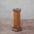 Brown Hexagonal Art Deco Column with Walnut Veneer For Sale - Image 8 of 11