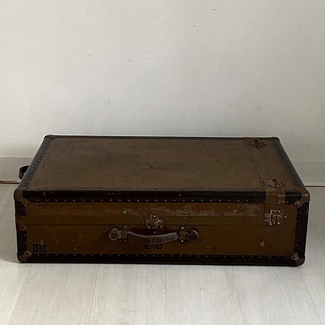 Vintage Dressing Trunk, 1930s For Sale - Image 4 of 8