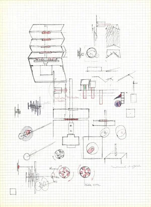 Alain Le Yaouanc Study II, 1970