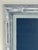 Primitive Horse Painting in Navy & Slate Blue For Sale - Image 4 of 9