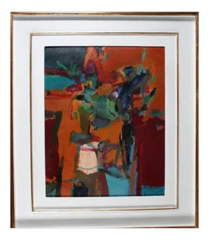 Paul Nicholls, Still Life, Acrylic on Cardboard, 2018