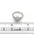 Tiffany and Co. Tiffany & Co. Diamond Platinum Floral Ring, Size 4.5 For Sale - Image 4 of 5