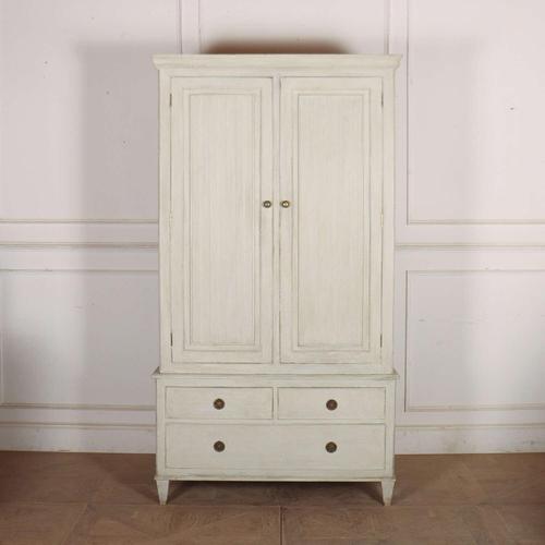 Swedish Linen Cupboard, 19th Century For Sale - Image 15 of 15