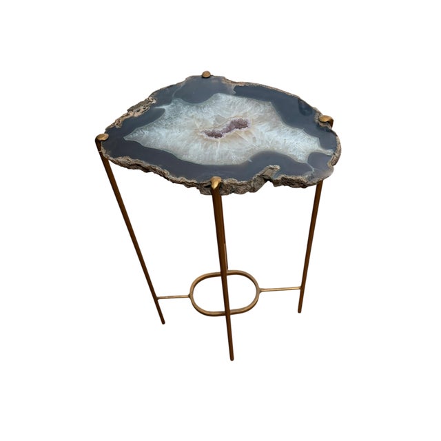 Modern Unusual Modern Handcrafted Drinks Table. For Sale - Image 3 of 4