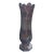 Mid 20th Century Carnival Glass Swung Vase For Sale