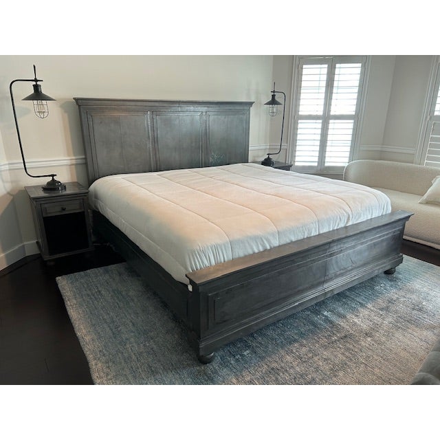 Restoration Hardware Annecy MetalWrapped Bed Chairish