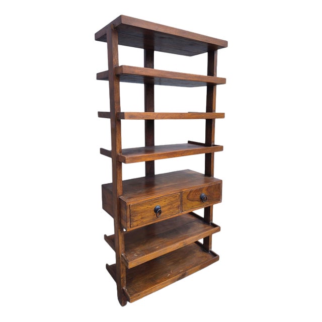 Indian Room Divider in Teak, 1970s For Sale