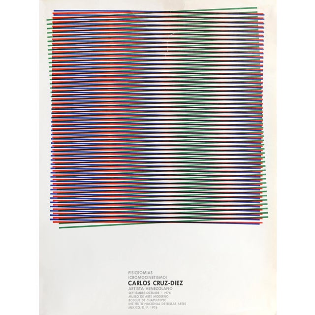 Fisicronomias, Carlos Cruz-Diez Poster For Sale - Image 4 of 4