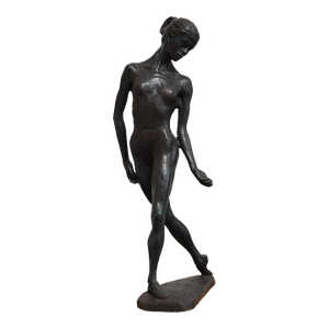 Vintage Modern Dancer or Ballerina Sculpture by Spanish Artist Josep Bofill