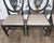 Set of Four 19th Century Swedish Blackened Wood and Gilt Lyre-Back Chairs For Sale - Image 13 of 18
