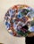 Contemporany Vase Murrine Sphere in Murano Style Glass With Multicolored Murrine Like Venini Style by Simoeng For Sale - Image 9 of 10