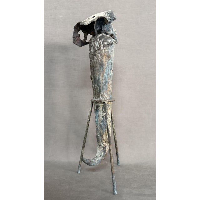 Jaume Plensa, Penagos Prize Sculpture, 1989, Bronze For Sale - Image 3 of 13