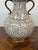 Late 20th Century Maitland-Smith Hand-Painted Double-Handled Porcelain Urn Vase, Vintage For Sale - Image 5 of 12