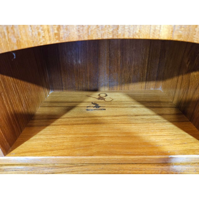 Vintage Danish Secretaire in Teak, 1960s For Sale - Image 18 of 18