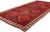 79079 Vintage Persian Shiraz Rug, 04'05 x 09'05. This hand knotted wool vintage Persian Shiraz rug is a masterful display...