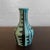 Turquoise 1960s Tribal Style Modern Art Pottery Vase by Livia Gorka For Sale - Image 8 of 12