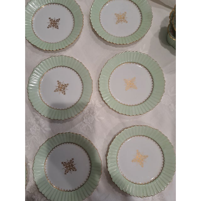 Antique Dessert Cups and Saucers - Set of 20 For Sale - Image 9 of 17