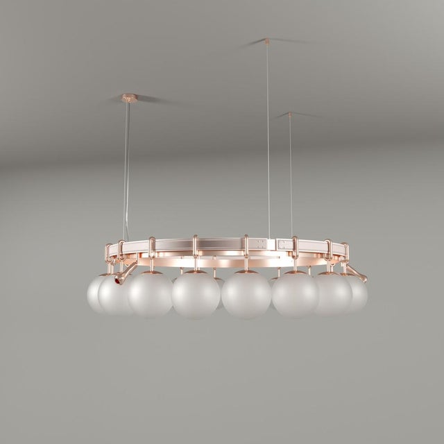 Pearl Suspension Lamp by Creativemary For Sale - Image 4 of 16