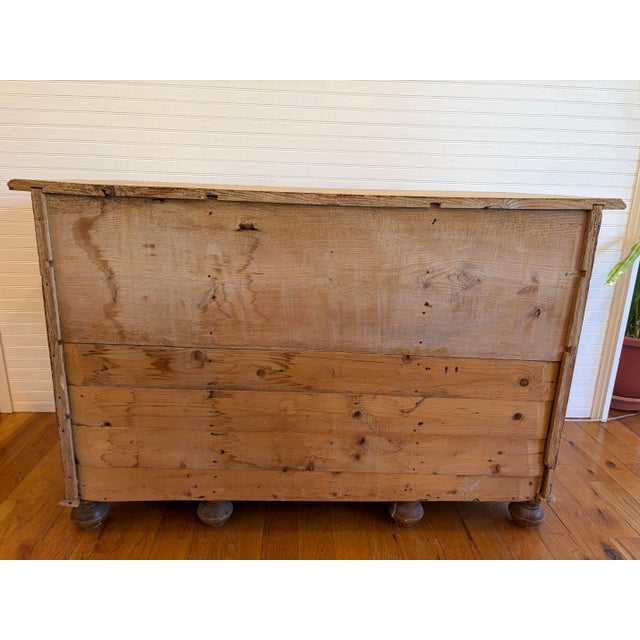 Antique European Pine Desk For Sale - Image 12 of 12