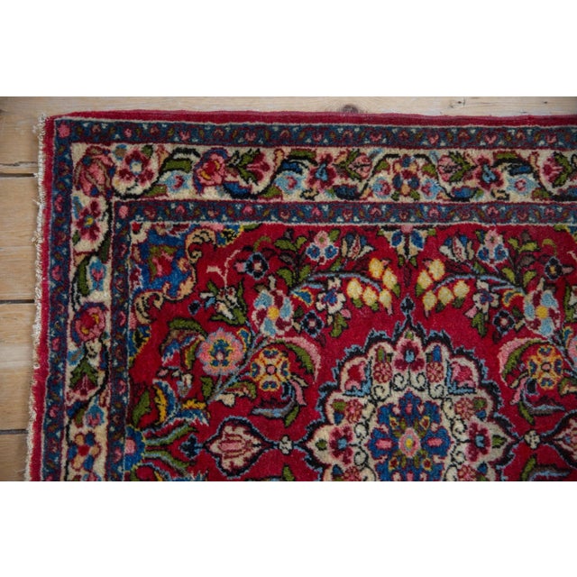 Vintage Qazvin Square Rug Mat - 2'5" X 2'8" For Sale In New York - Image 6 of 8