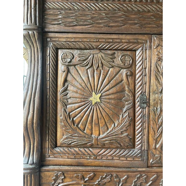 Antique Brutalist Cabinet, 1890 For Sale - Image 17 of 18