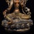 Late 19th Century Gilt Bronze Green Tara Statue, Tibetan Buddhist Figure, 1kg For Sale In Los Angeles - Image 6 of 9