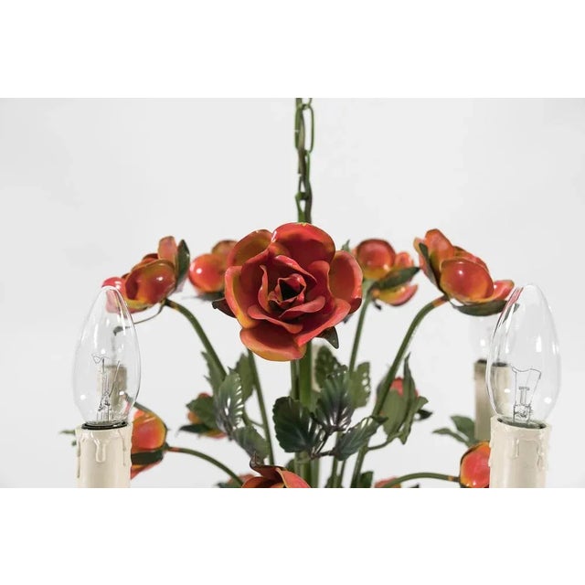 Mid-Century Modern Italian Florentine Hanging Lamp, 1960s For Sale - Image 5 of 9