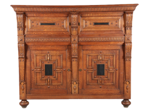 Gründerzeit Cabinet with 4 Doors, 1880s