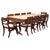 1920s Vintage Mahogany Boardroom Table and Chairs, 1920, Set of 11 For Sale - Image 5 of 5