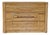 Vintage Restored Organic Modern Pencil Reed Rattan Arch Front Dresser For Sale