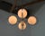 Art Deco Opaline Glass, Wood and Chrome Chandelier, 1930s For Sale - Image 9 of 13