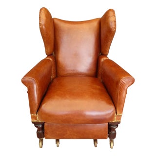 Antique Regency Mahogany Reclining Chair attributed to Robert Daws, 1830 For Sale
