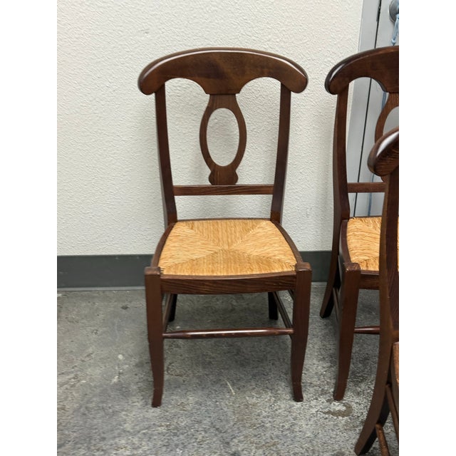 Pottery Barn Napoleon Dining Chairs, Set of Four For Sale - Image 9 of 12