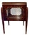 Versace Style Burl & Brass Greek Key Display Curio Vitrine. Italy, 20th Century. For Sale - Image 4 of 8