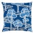 2020s Schumacher Tree River Pillow in Blue For Sale - Image 5 of 5