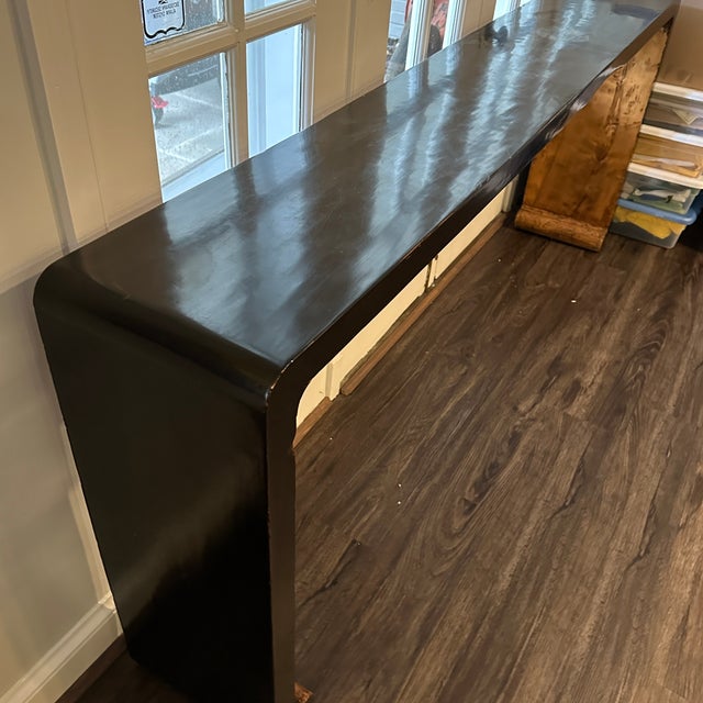 Antique Lacquered Chinese Console | Chairish