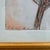 Original expressive figurative nude drawing in charcoal with subtle color accents on textured paper, signed and dated by...