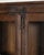 Antique Indian Armoire | Glass Display Cabinet | Vintage Teak Wood Cabinet | Wabi Sabi Decor For Sale - Image 4 of 6
