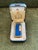 Rare Vintage Dunhill Gold Plated Blue Marble Lacquer Lighter Original Sky Case For Sale In New York - Image 6 of 8