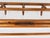 Brown Art Nouveau Secessionist Bentwood Wall Coat Rack from Thonet, Austria, 1900s For Sale - Image 8 of 18