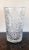 Transparent Vintage Grandeur Hobstar Button Cane Strawberry Diamond Cut Crystal Vase For Sale - Image 8 of 10
