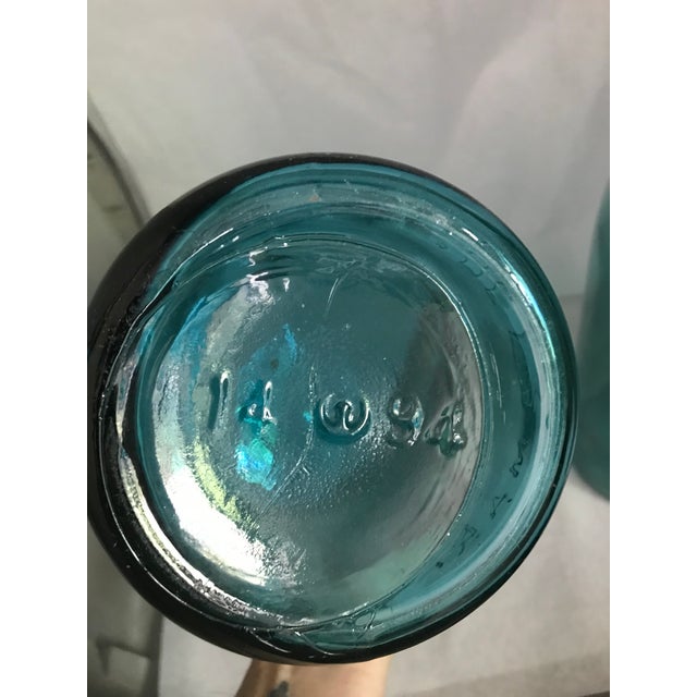 1920s Japanese Wwii Aqua Glass Soy Sauce/Shoyu Bottles a Pair Chairish