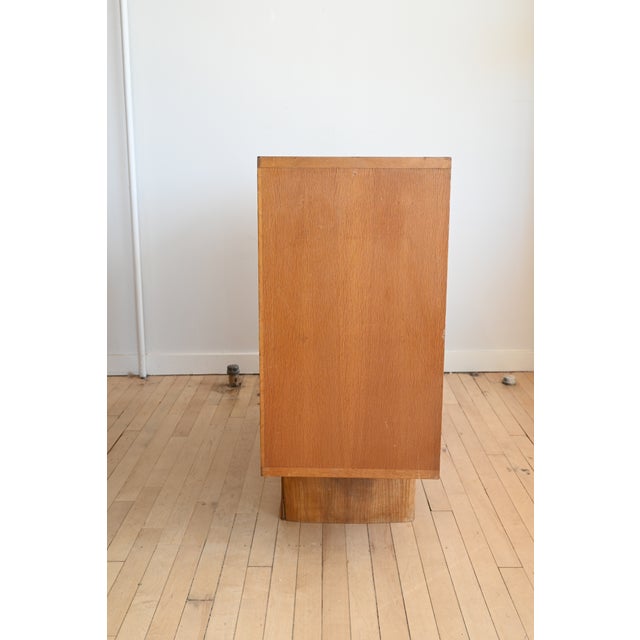 Mid-Century Modern French Tambour Door Sideboard For Sale - Image 3 of 8