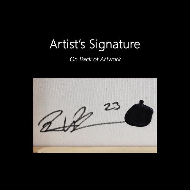 Ed - Pop Art Cartoon Inspired Character Painting on Canvas Original Artwork by Randy Morales For Sale - Image 9 of 9