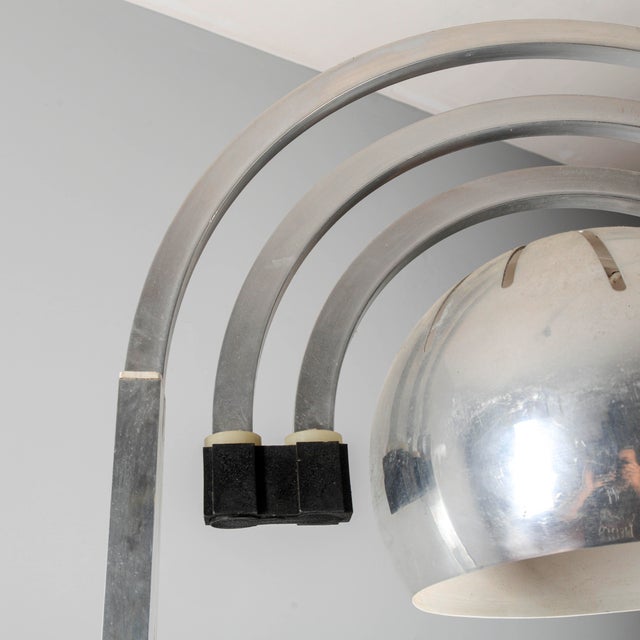 Space Age Arc Lamp in the style of Reggiani For Sale - Image 10 of 18