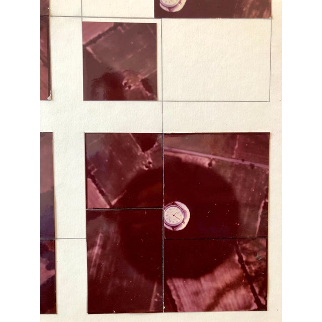 This one depicts a sports wristwatch over an aerial landscape and is titled Fields Pattern. SIMONS, Vera (1920 - 2012)...