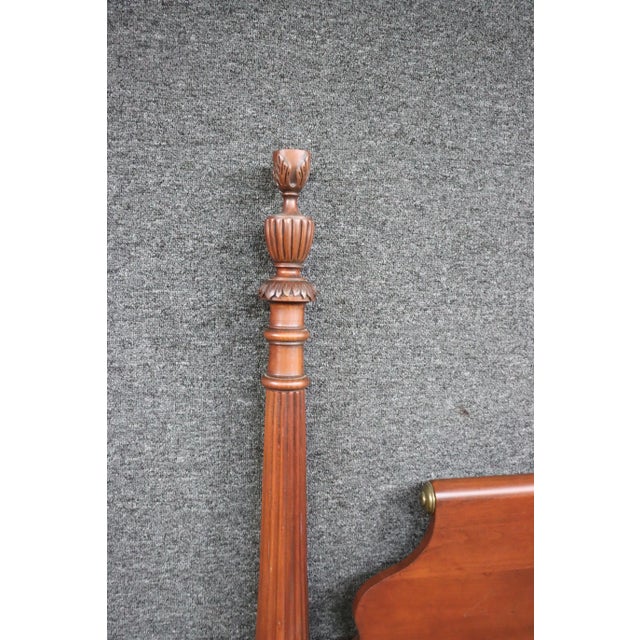 Durham Cherry King Poster Bed For Sale In Philadelphia - Image 6 of 10