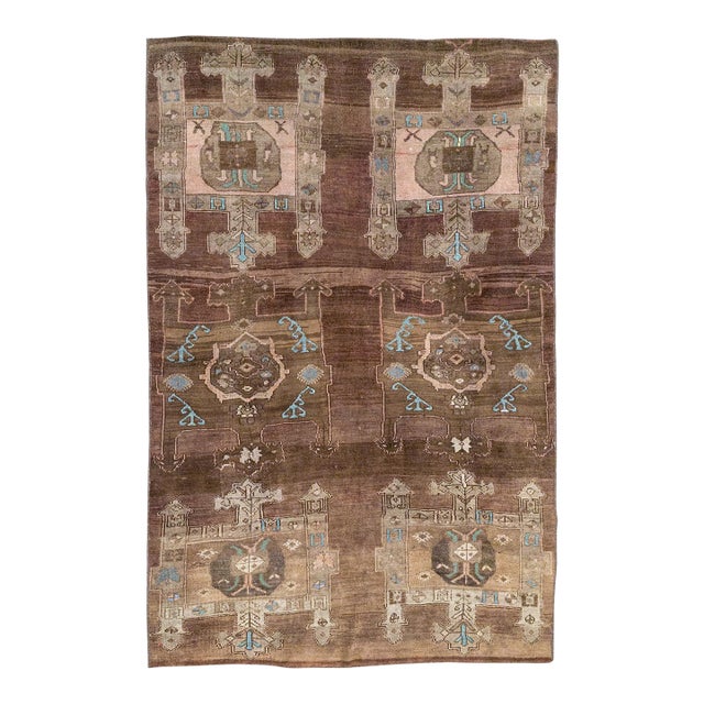 Galerie Shabab Collection Mid-20th Century Turkish Anatolian Accent Carpet For Sale